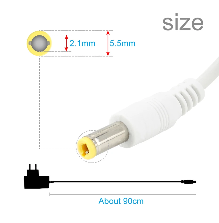 DC 12V адаптер питания AC 100 V-240 V конвертер EU/US вилка универсальный адаптер зарядное устройство питания для Led светильник полосы лампы 5,5mm x 2,5mm