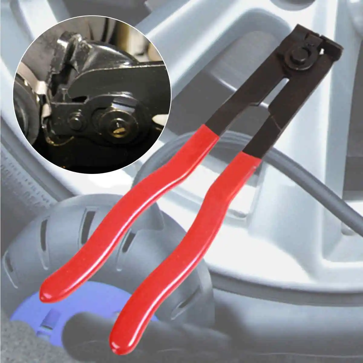 1pc Installer Tool Ear Type CV Joint Boot Clamp Plier For Fuel & Coolant Hose Pipe
