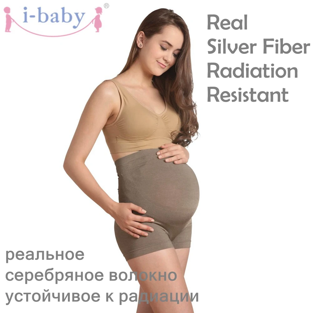 I baby обхват живота радиационное платье женские брюки Леггинсы для беременных