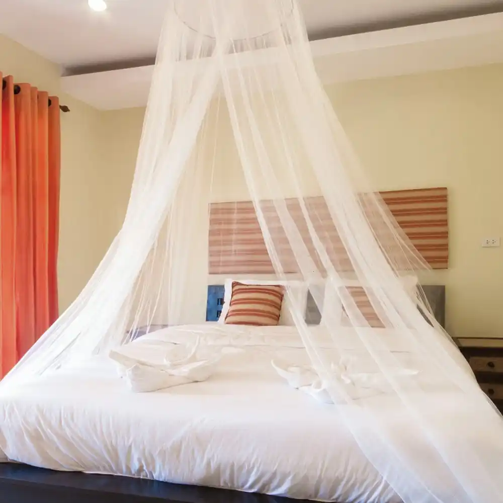 Universal White Dome Mosquito Mesh Net Easy Installation Hanging - Universal White Dome Mosquito Mesh Net Easy Installation Hanging