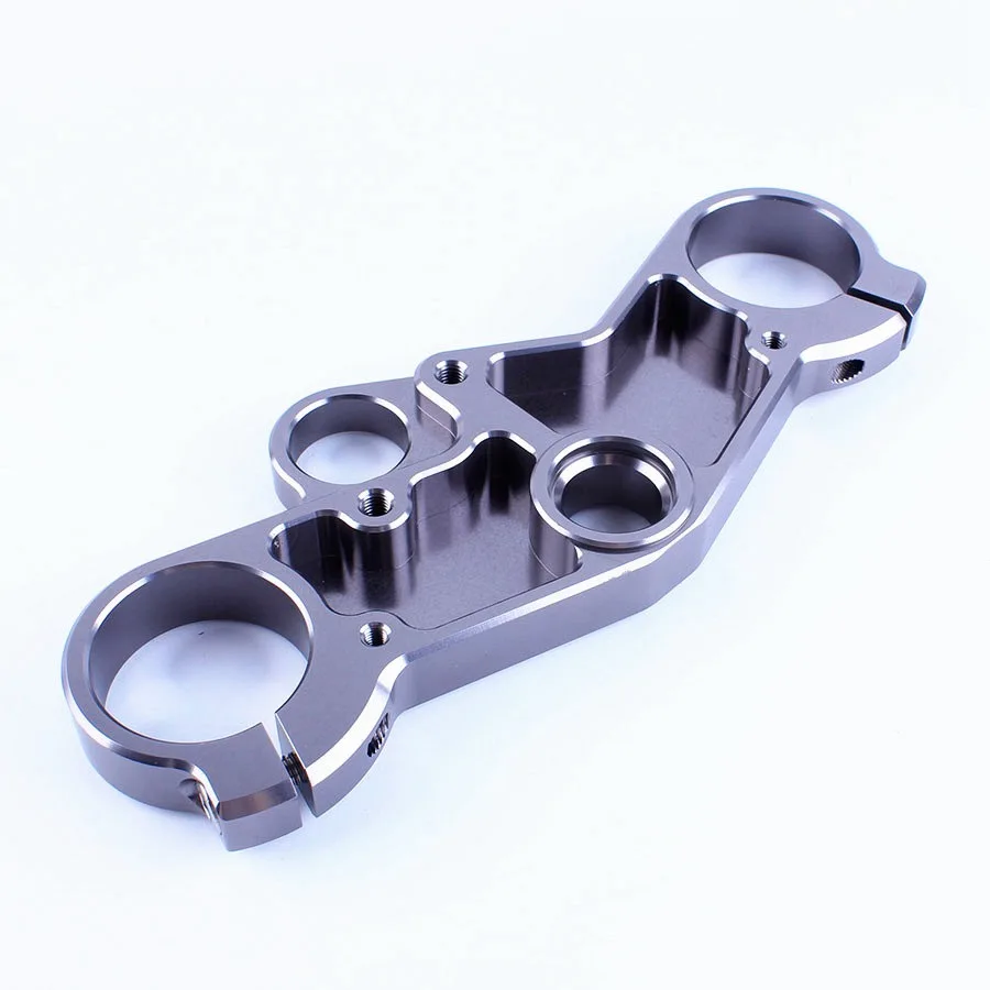 

Front Upper Triple Tree Top Clamp For Suzuki GSXR600/750 GSXR1000 01-02 With Gray Motrocycle Part