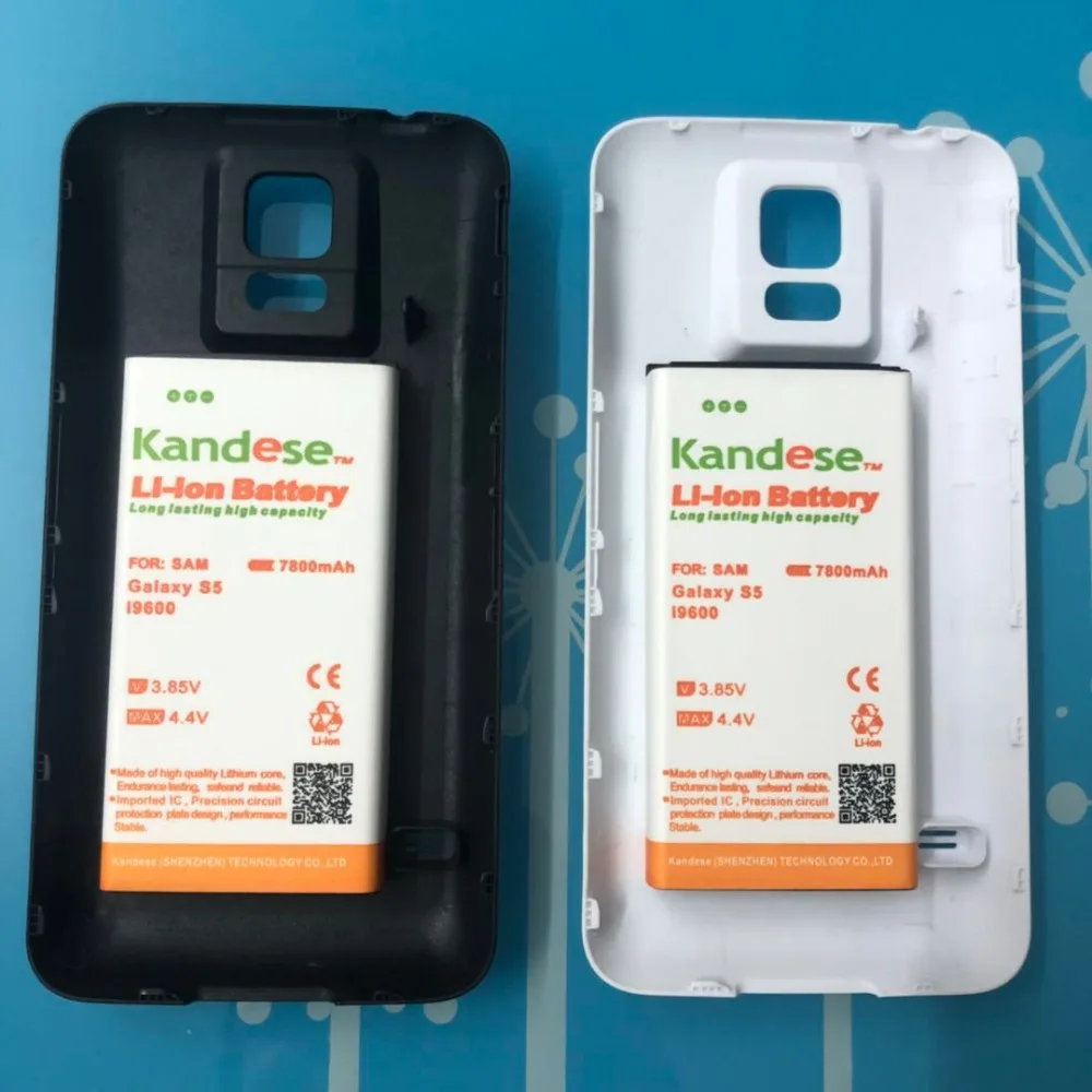 Сменный аккумулятор 7800 мАч для Samsung S5 телефона + задняя крышка Galaxy i9600