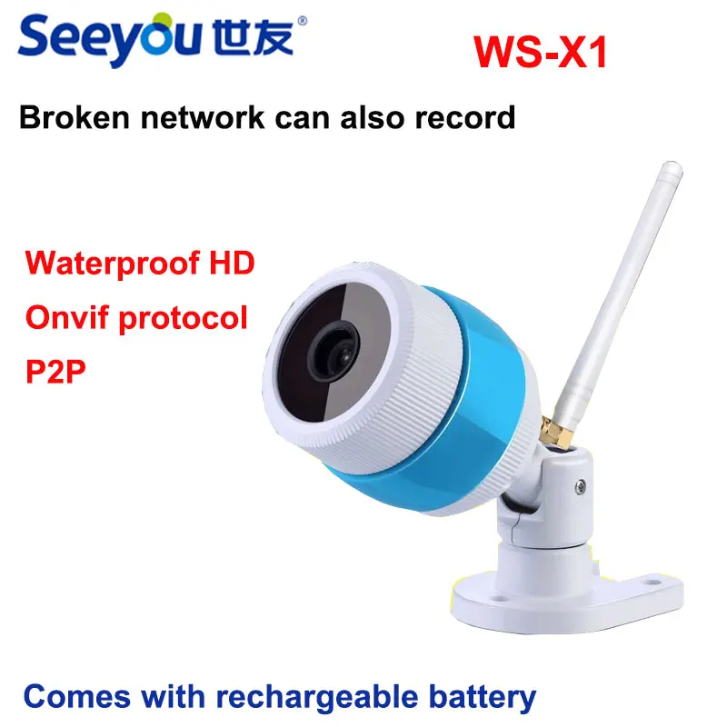 

Home Security IP Camera 1080P Wireless Smart WiFi Surveillance Camera WI-FI Audio Record Surveillance WS-X100 2MP