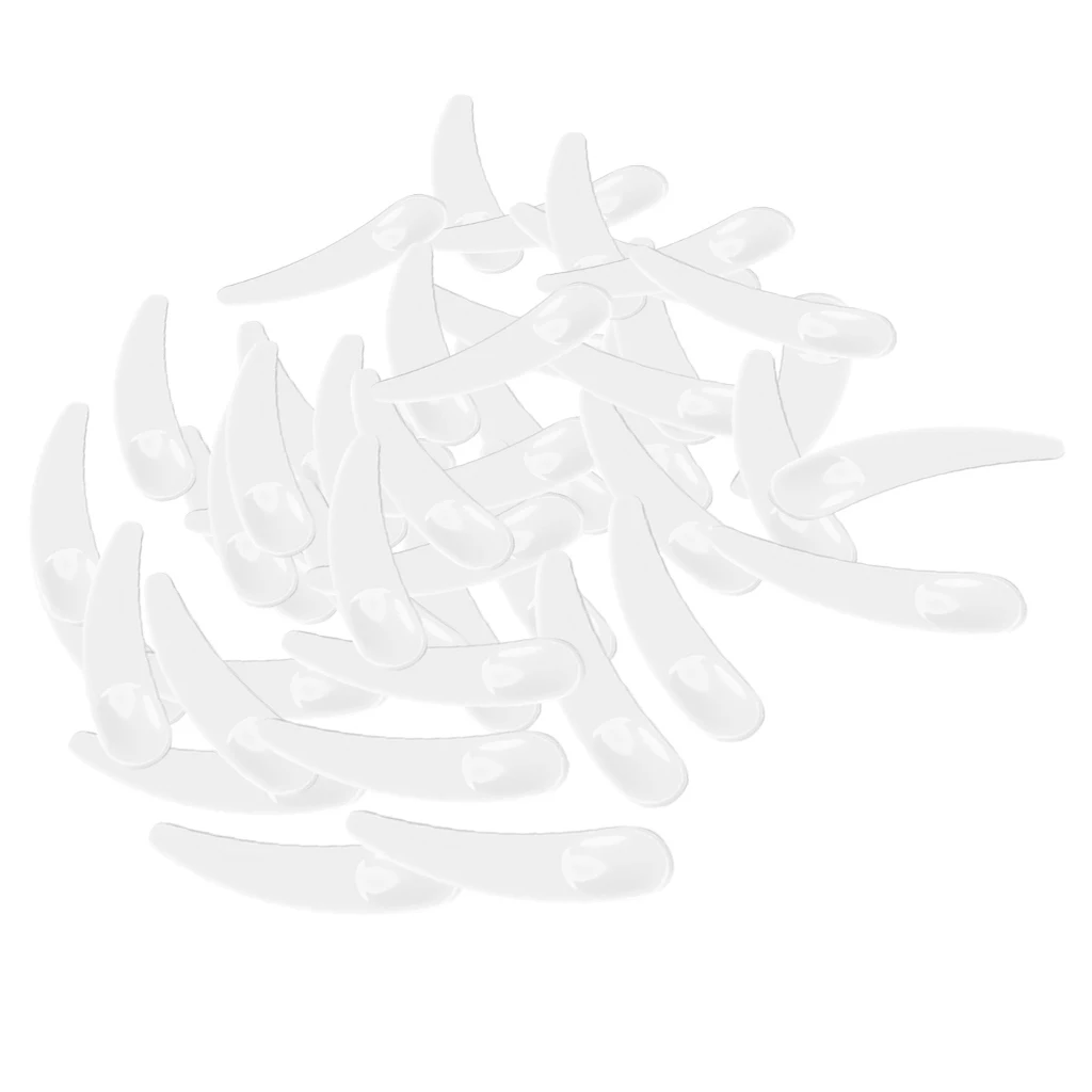 Perfeclan 100Pcs Plastic Mini Cosmetic Spatula Makeup Spoon Mask Scoop Stick DIY Tool for Smixing Sampling