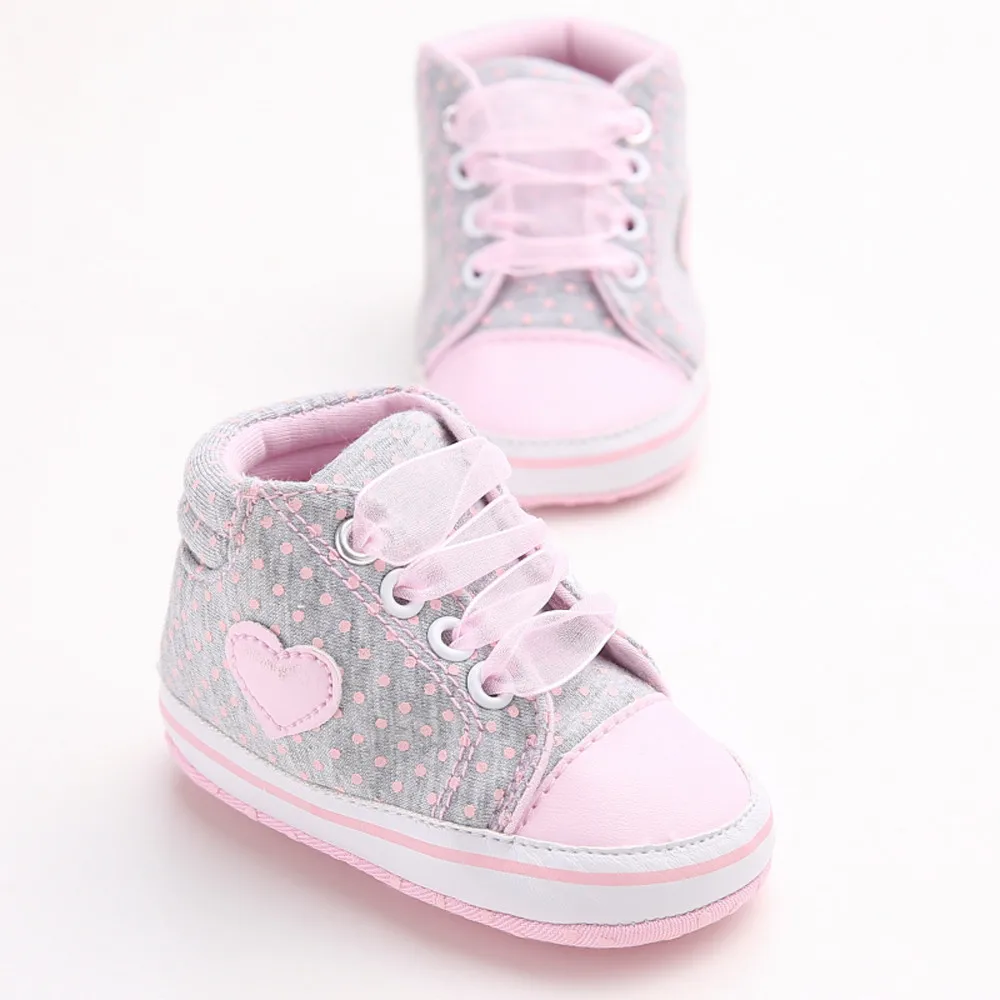 

Girl Canvas Shoe Baby Boys Shoes Sneaker Anti-slip Soft Sole Toddler 4.23