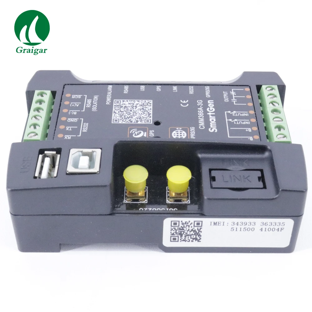 

Wireless Network Smartgen CMM366A-3G Cloud Monitoring Communication Module