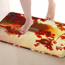 Цветочный стиль коврик для ванной комнаты, смешной Противоскользящий коврик для ванной, занавески для душа s аксессуары, соответствующие вашей душевой занавеске