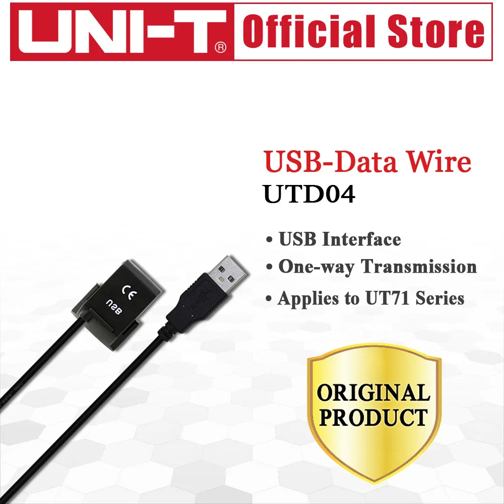 UNI-T UT-D04 USB Соединительный кабель для UT71series UT230 серии односторонняя передача USB интерфейс