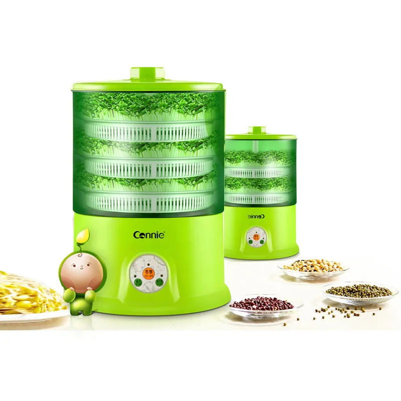 

220V Intelligent Bean Sprouts Machine Automatic Large Capacity Green Seed Constant Temperature Growth Bean Sprouts Automatic Mac