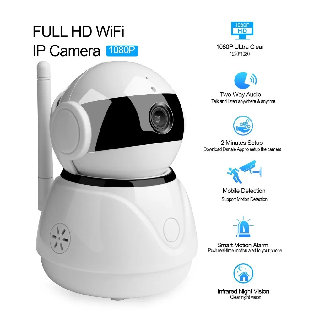 Ip камера BESDER Pan Tilt для умного дома Wi Fi Облачное хранилище двусторонняя аудиосвязь