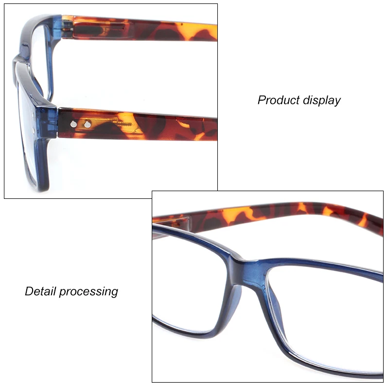 Henotin, классические очки для чтения, для мужчин и женщин, весенние шарниры, прямоугольные оправы для очков, качественные очки