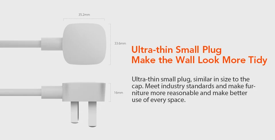 Original Xiaomi Mijia Smart Power Strip Wifi Remote Control Outlet Powerful 6 Ports Power Socket White (9)