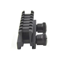 Alonefire Scope Adapter See-Thru прозрачная подъемная база для AR Dovetail Weaver Mount 20 мм до 20 мм расширяемая база для прицела