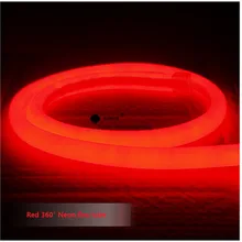 1 10m mini 14mm diameter round Neon flex 120pcs 2835 m 360 degree lighting led neon
