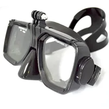 GoPro Dive Scuba Diving Mask mount compatible Go Pro Hero 1 2 3 3+ and 4 White editions also for snorkel snorkeling