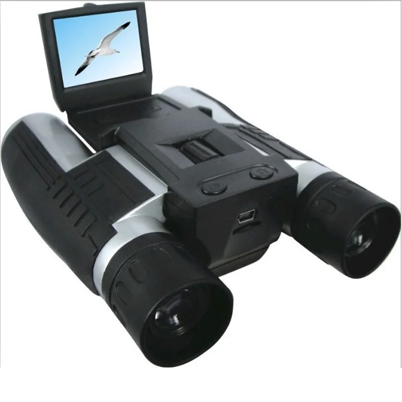  Profesional 12x32 HD telescopio Binocular DH 1080P videocámara digital 20 ''TFT CMOS 5MP telescopio
