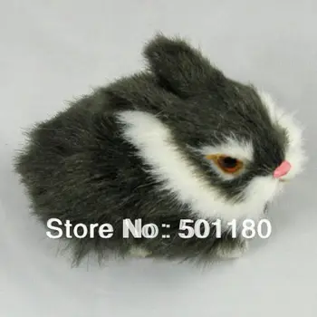 

free shipping lucky charm artificial crafts animal rabbit toy small rabbit mini rabbit birthday gift