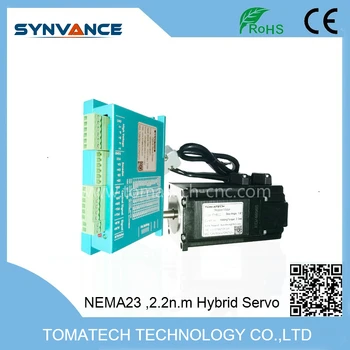 

High quality best service TOMATECH 2.2NM closed loop hybrid servo stepper motor and stepper driver with 3m cables