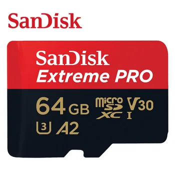 

SanDisk Extreme Pro 128GB 64GB 32GBmicroSDHC SDXC UHS-I Memory Card micro SD Card TF Card 95MB/s Class10 U3 With SD Adapter