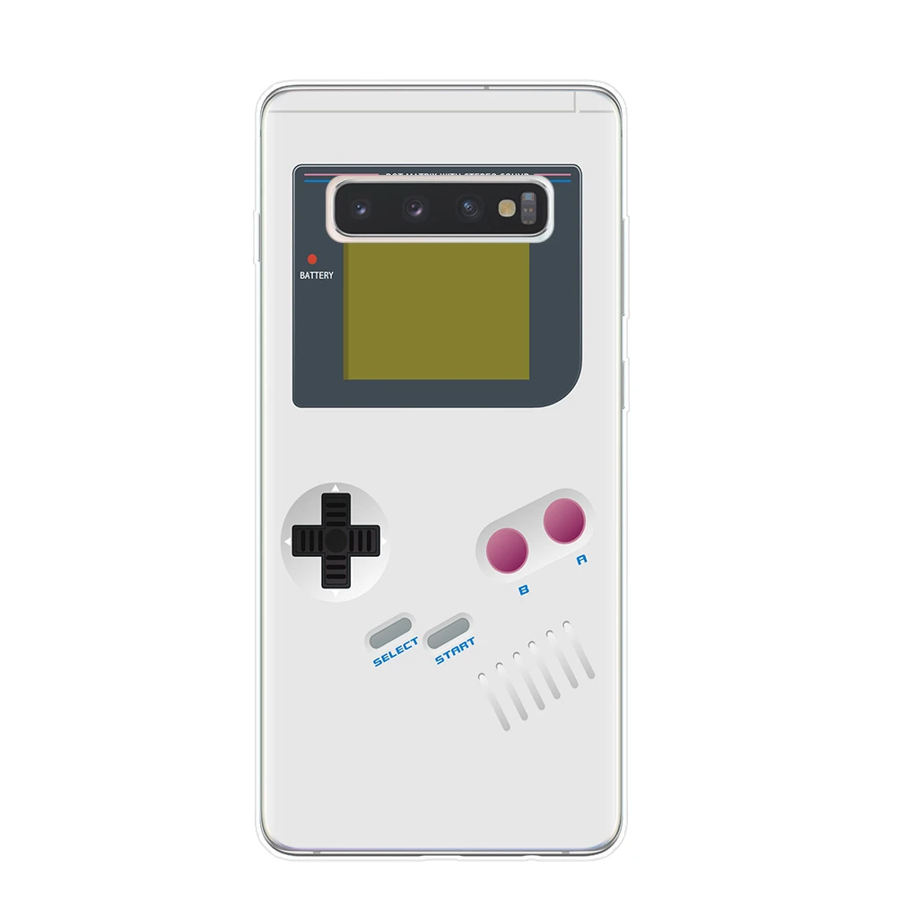 Винтажный чехол для телефона Gameboy с лентой Samsung Galaxy S6 S7 Edge S8 S9 S10 Plus 5G Lite S10E M10 M20