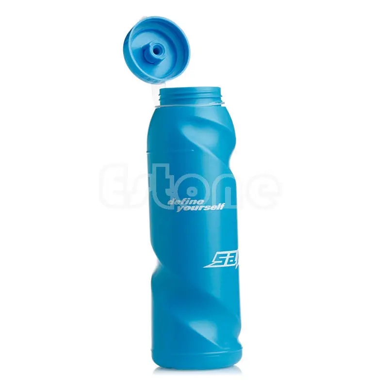 700 мл Спорт на открытом воздухе велосипед пластик воды напиток бутылка Кемпинг пеший Туризм синий