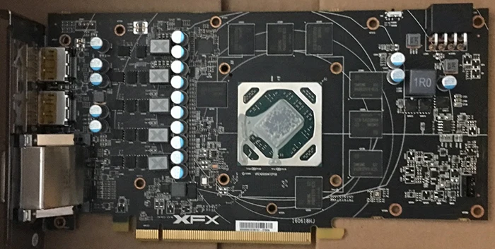 Блок водяного охлаждения BYKSKI с полным покрытием для RX590 FATBOY / XFX Radeon RX RS 480 8GB GDDR5 GPU
