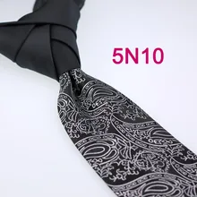Yibei Coachella связи Черный Узел Контрастность Серебряный Пейсли Средства ухода за кожей Шеи Галстук Лоскутная Формальное Средства ухода за кожей шеи галстук качество галстук Gravata