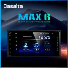 Dasaita 7 "Auto 2 Din Android 9.0 Radio GPS voor Toyota Corolla Camry Prado RAV4 Highlander Yaris Tundra Sequoia 4 Runner 86 Scion(China)