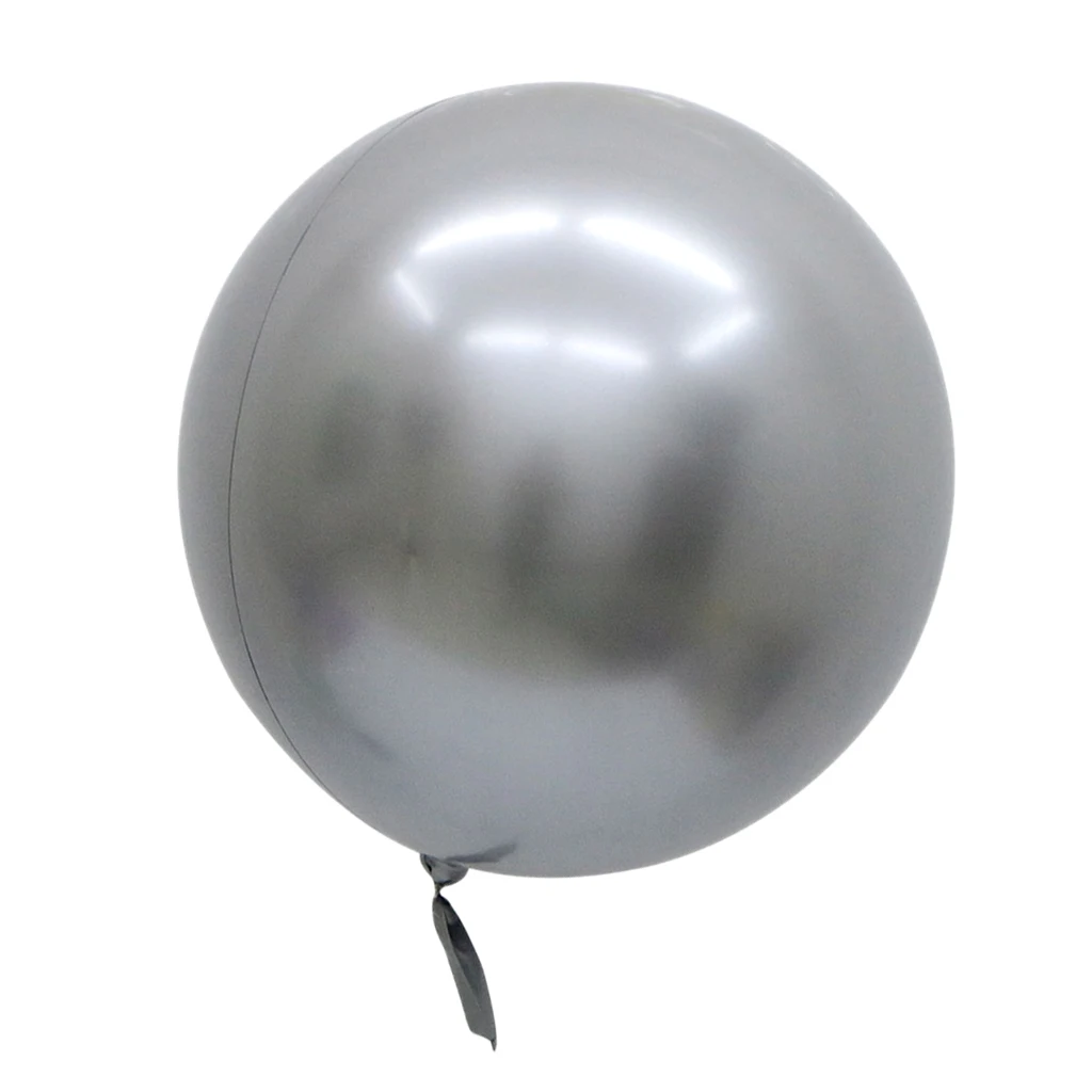 Large Metallic Foil Round Balloons Aluminum Foil Balloon for Wedding Party Supplies Home Garden Stage Ornament Kid Gifts