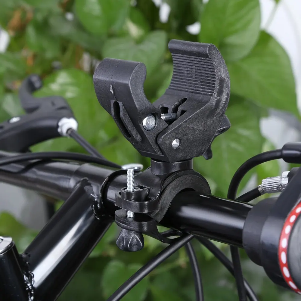 90° Rotating Bicycle Handlebar Mount MTB Bike Light Bracket Bike Lamp Holder US