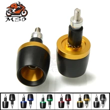 Для Suzuki GSXR 1300 600 750 1000 KAWASAKI Ninja650ABS Z1000R издание Универсальные мотоциклы ручной грузики руля ручной наконечники велосипедного руля