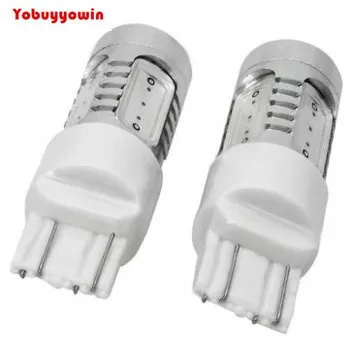 

Haute Qualite Tail 2x frein de voiture Lumiere T20 11W 12V 7443 350lm 625nm COB LED Red Light drl