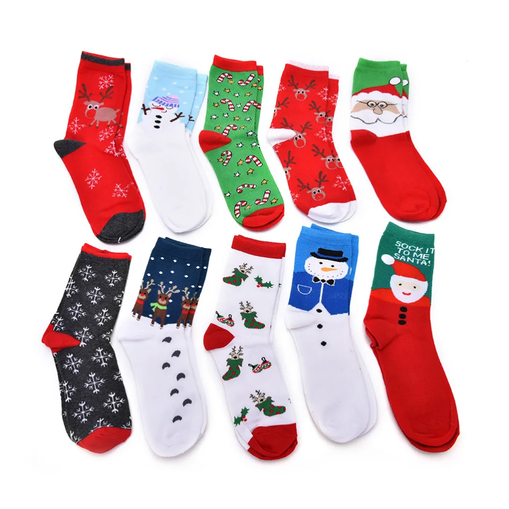 Christmas Stocking Gift Holder Ladies Female Girl Men Hosiery Christmas Gift Women