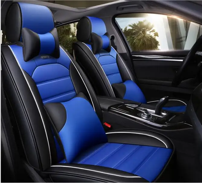 Полиуретановые универсальные чехлы для сидений автомобиля, полностью окруженные сиденья для Chevrolet Cruze Captiva TRAX LOVA SAIL, подушка для сидения автомобиля