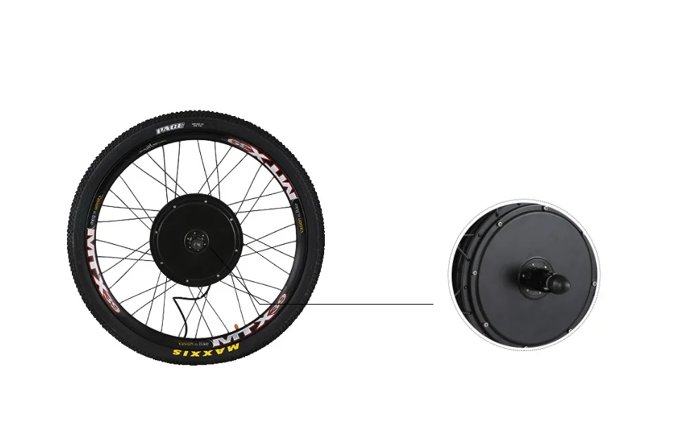 48 в 1000 Вт кассета Электрический велосипед Conversion Kit задний привод колеса комплект MTB CST регулятор для электровелосипеда двигатель E