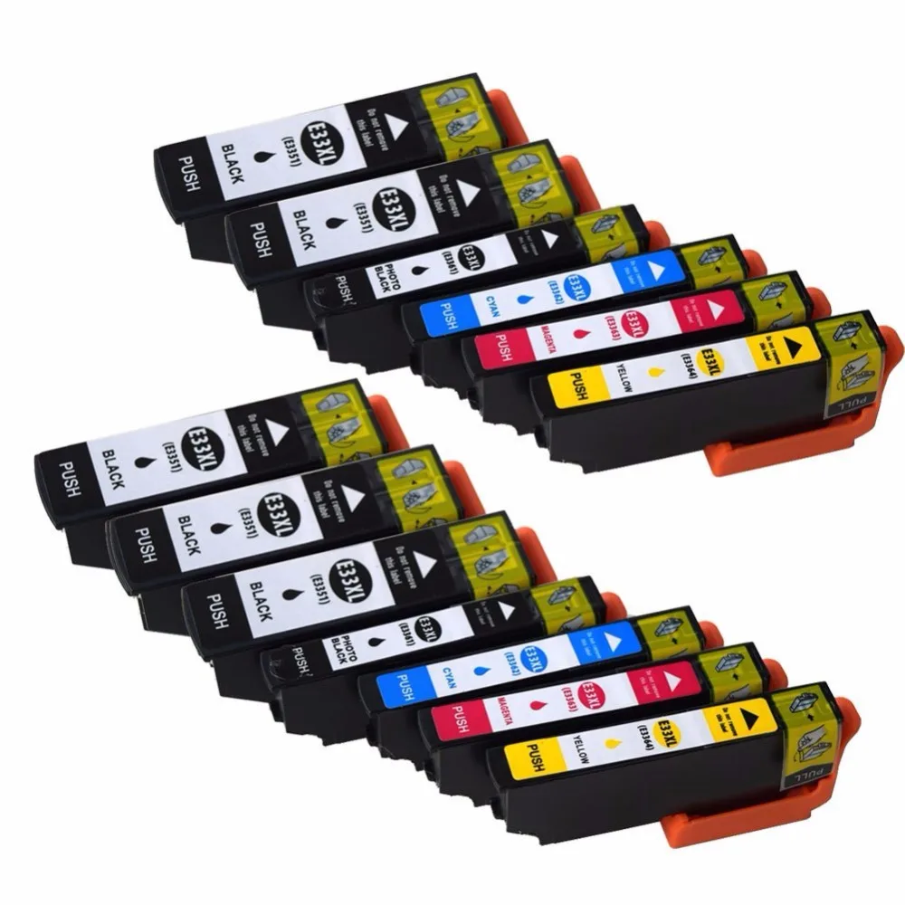13x совместимый для Epson 33XL чернильные картриджи совместимые с Epson Expression Premium XP-530 XP-630 XP-635 XP-830 графический планшет XP