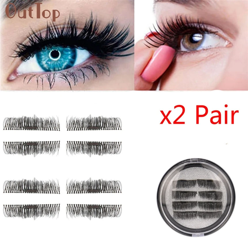 Buy 2Pairs 0.2mm Natural Curly Eyelashes