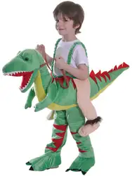 Новые детские ездить на динозавра Фэнтези езда стенд в Экипировка Необычные Наряжаться костюм для ребенка Halloween Пурим карнавал вечерние