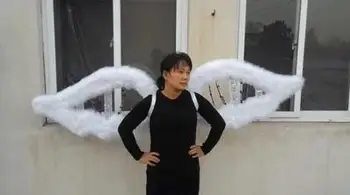 

Wedding photography/model T catwalk fashion stage performance show/other festive party supplies natural feather angel wings