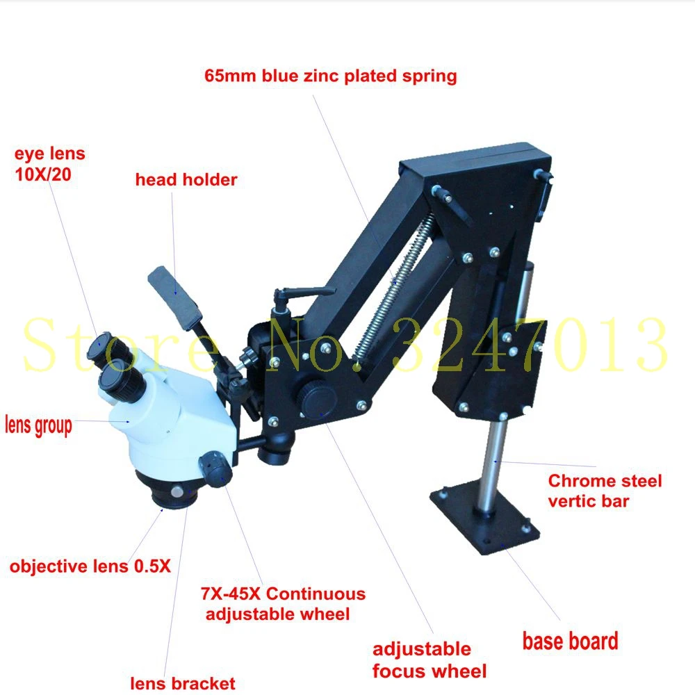 Регулируемый Алмазный микроскоп Ювелирные изделия микроскоп с светодиодный светильник GRAVER SMITH GRS