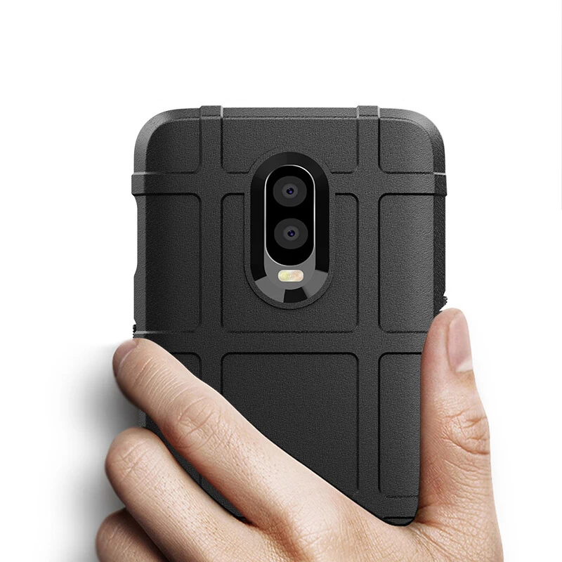 Бронированные силиконовые чехлы для Oneplus 6t чехол 6 41 ''анти-шок мягкая задняя