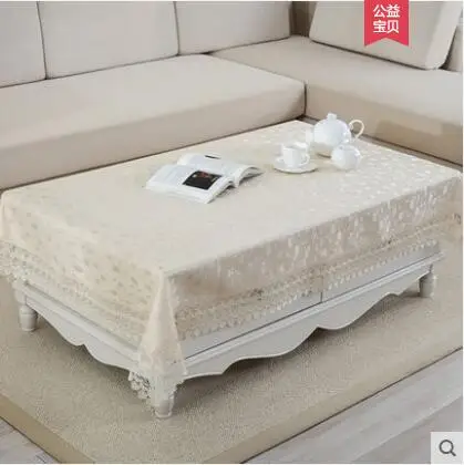 

Europe luxury embroidered tablecloth table dining table cover table cloth Coffee table cloth lace upholstery tablecloth set