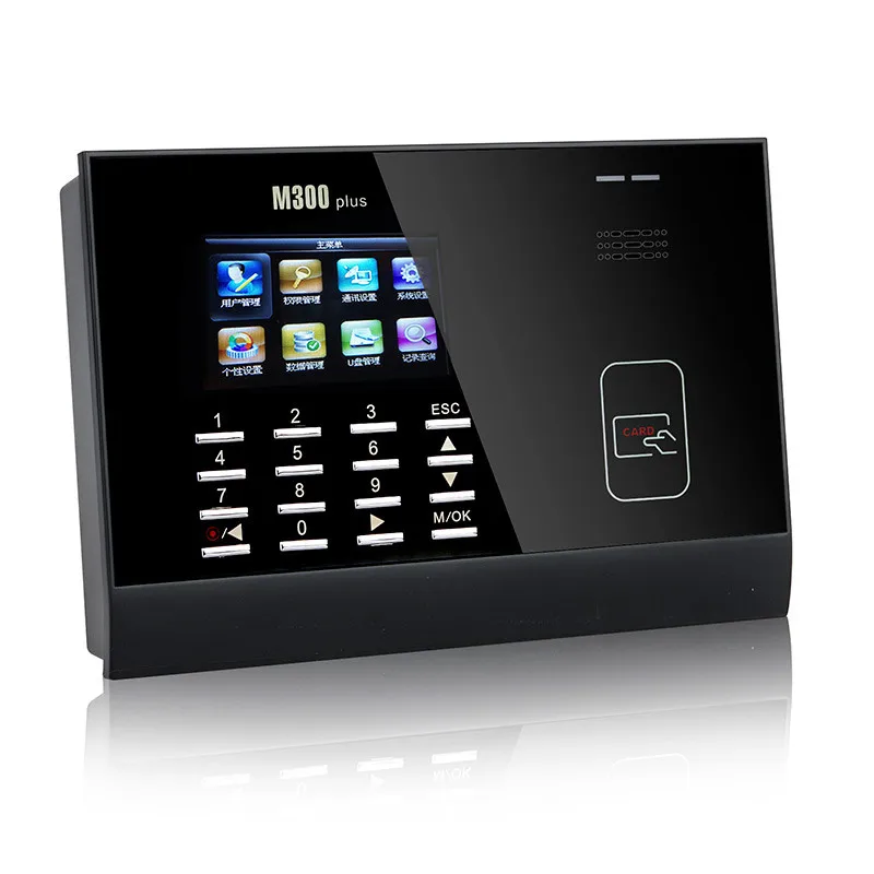 Free Shipping TCP/IP ID card Time Attendance Punch Card ...