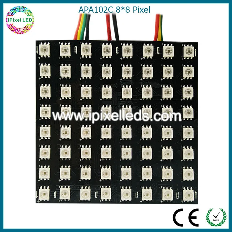 APA102/WS2812B программируемый светодиодный модуль гибкий экран/мягкий дисплей|led