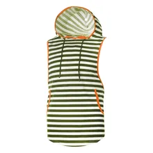 Спорт на бретелях, жилет, Для Мужчин's летняя Повседневное в полоску с капюшоном и принтом без рукавов, для тренажерного зала на бретелях, жилет, Для мужчин's одежда на бретелях без рукавов с W401