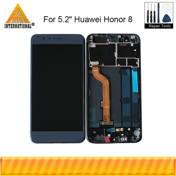 

Original Axisinternational 5.2" For Huawei Honor 8 LCD Screen Display+Touch Panel Digitizer Frame For Huawei Honor 8 Display
