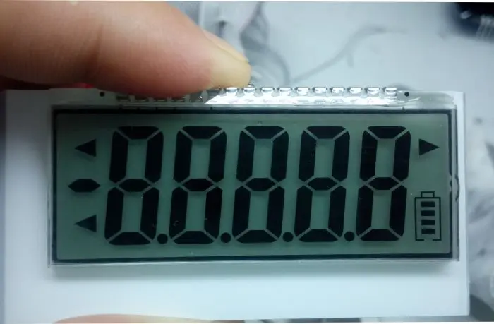 5 digit lcd display free sample