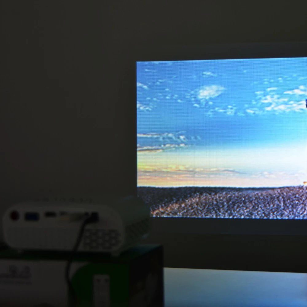 ViviBright мини-проектор светодиодный Full HD 1080P видео проектор портативный 480*320 домашний кинотеатр ЖК-телевизор умный 3D кинопроектор