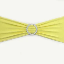 100 шт Высококачественный спандекс стул полоса с пряжкой/спандекс створки/стул створки для чехлы для стульев для свадьбы украшения