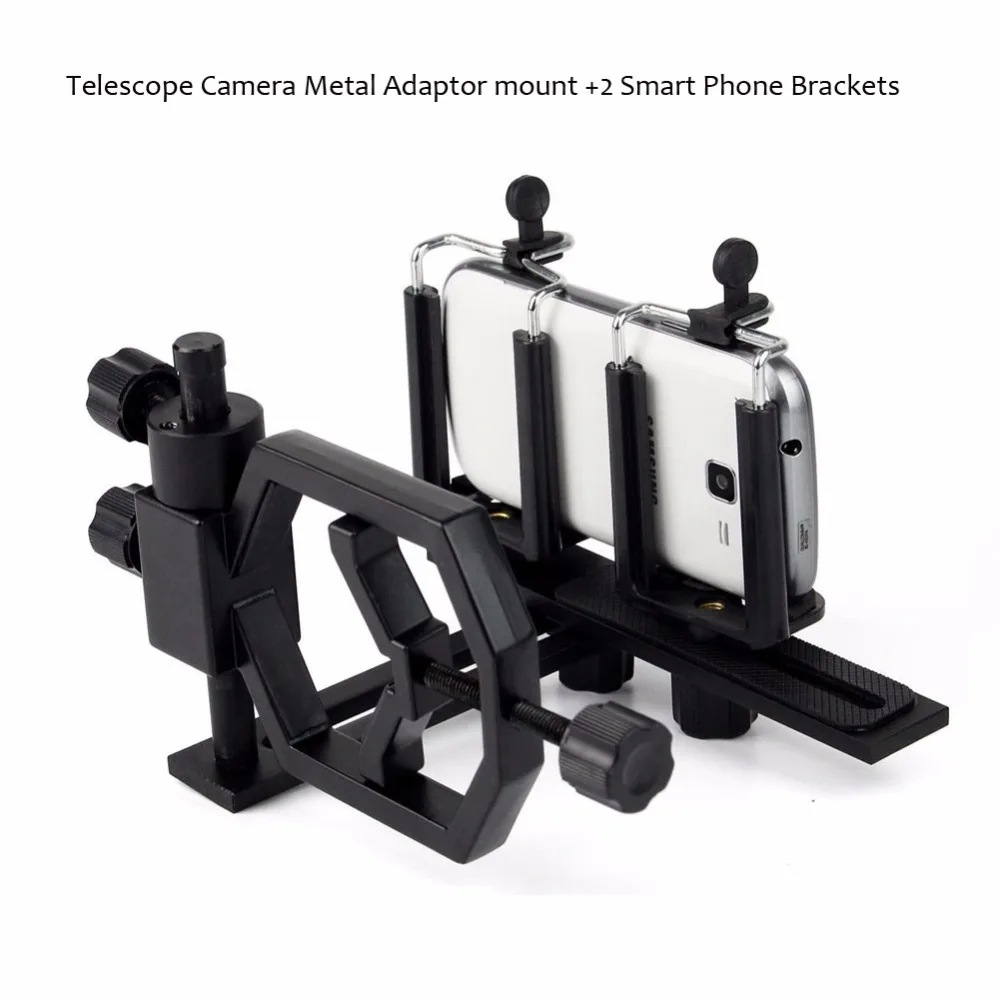 Telescope Camera Metal Adaptor+mount Smart Phone Bracket 37 0023in